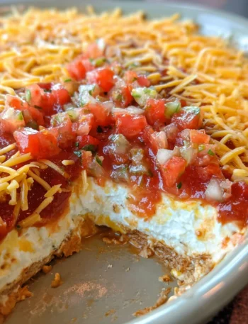 Layered Cream Cheese and Salsa Dip