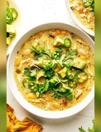 Instant Pot Creamy White Chicken Chili – A Cozy High Protein Soup for Busy Weeknights