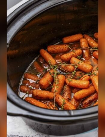 Slow Cooker Maple Glazed Carrots – The Easy Holiday Side Dish Everyone Loves