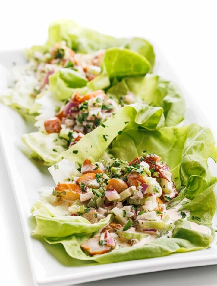 Homemade Shrimp Salad Cups