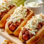 Zesty Hotdog Coleslaw