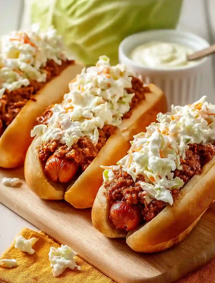 Zesty Hotdog Coleslaw
