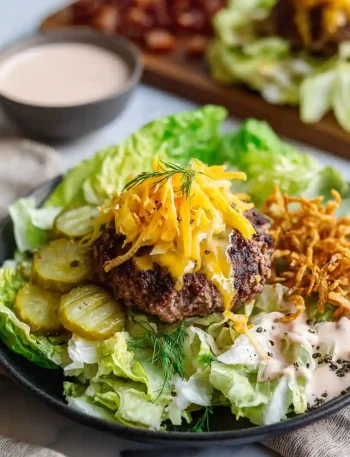 Homemade Burger Cobb Salad