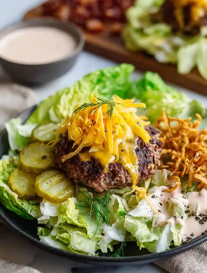 Homemade Burger Cobb Salad