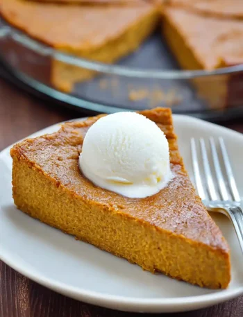 Crustless Pumpkin Pie