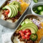 Meal Prep Cottage Cheese Taco Bowls