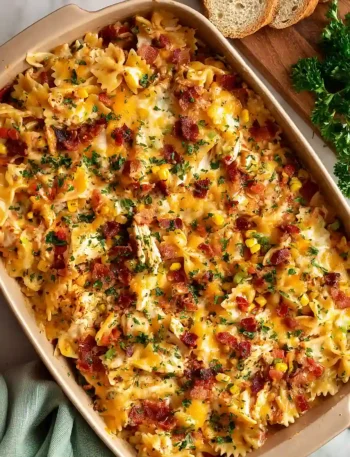 BBQ Ranch Chicken Casserole