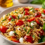 Caprese Orzo Salad