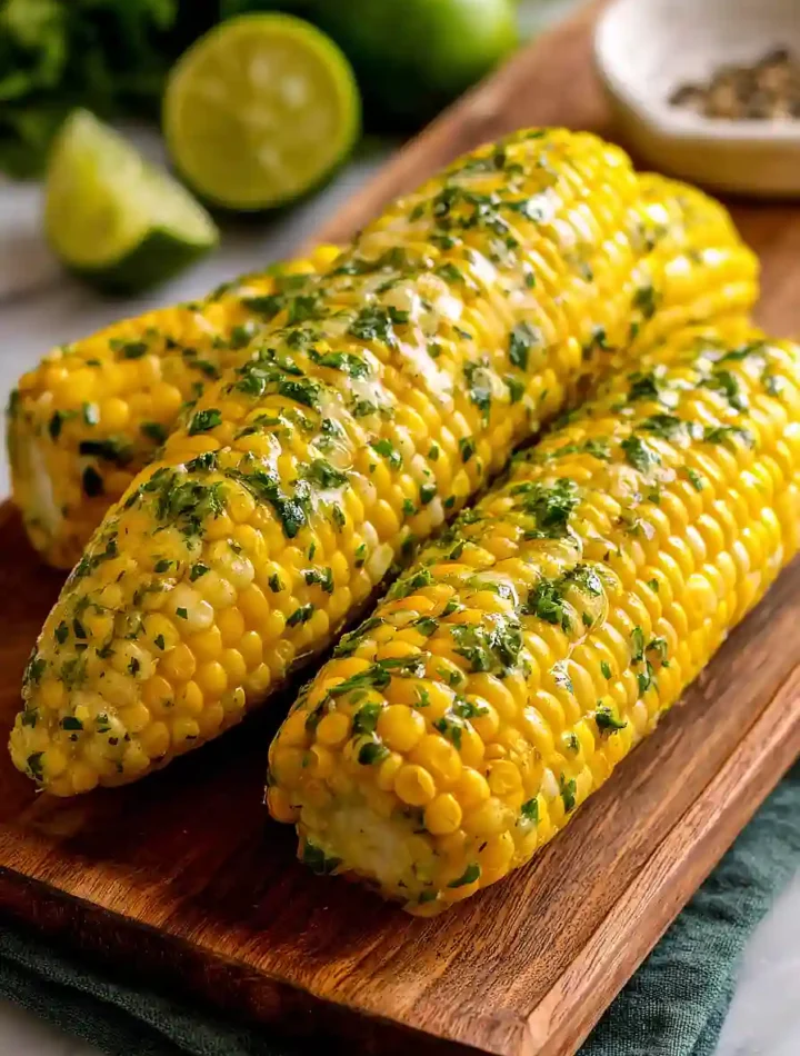 Toaster Oven Baked Corn on the Cob
