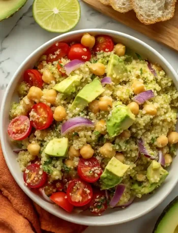 Vegan Quinoa Guacamole