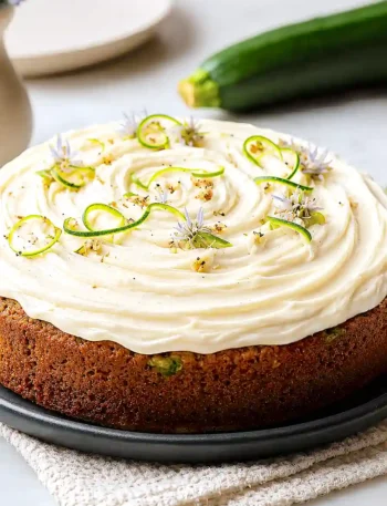 Mouthwatering Zucchini Cake with Brown Butter Frosting