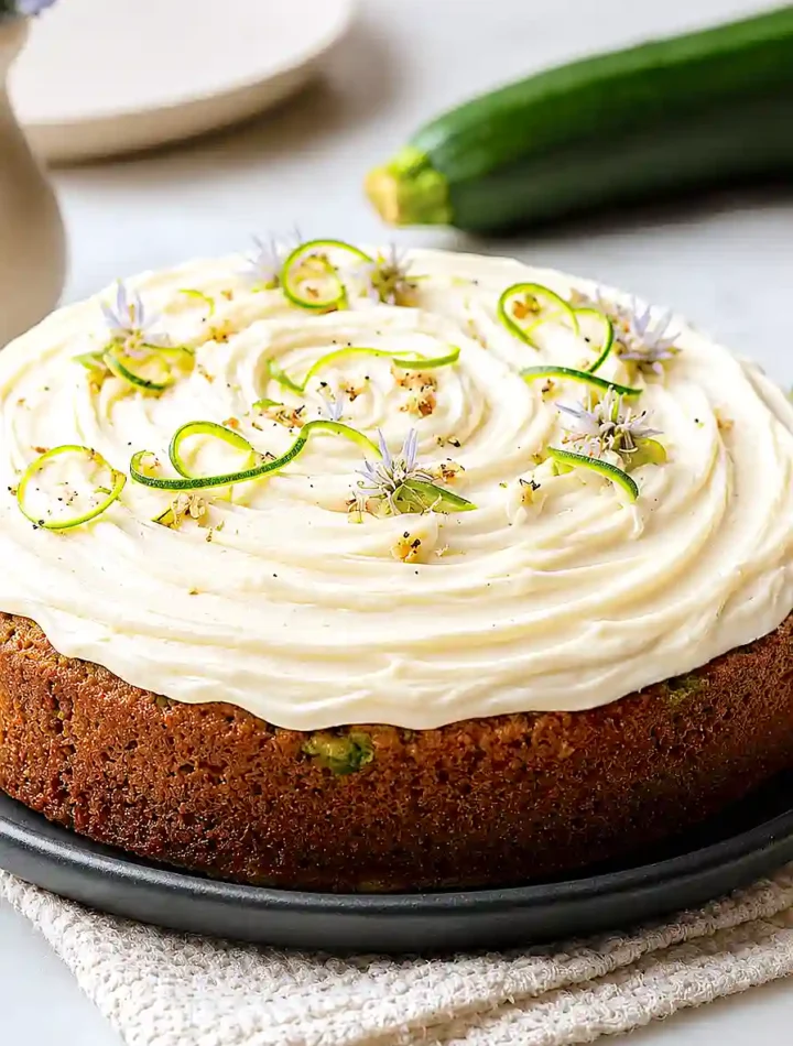 Mouthwatering Zucchini Cake with Brown Butter Frosting
