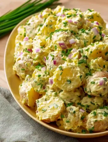 Mustard Potato Salad for a Crowd