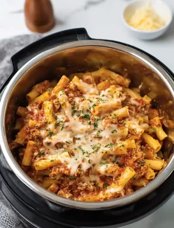 Instant Pot Ziti with Ground Turkey