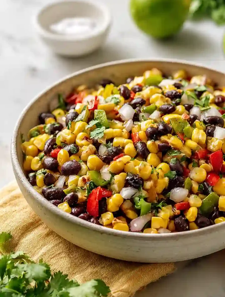 Grilled Corn and Black Bean Salsa