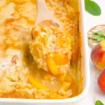 Peach Cobbler with Cake Mix