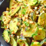 Spicy Peanut Cucumber Salad